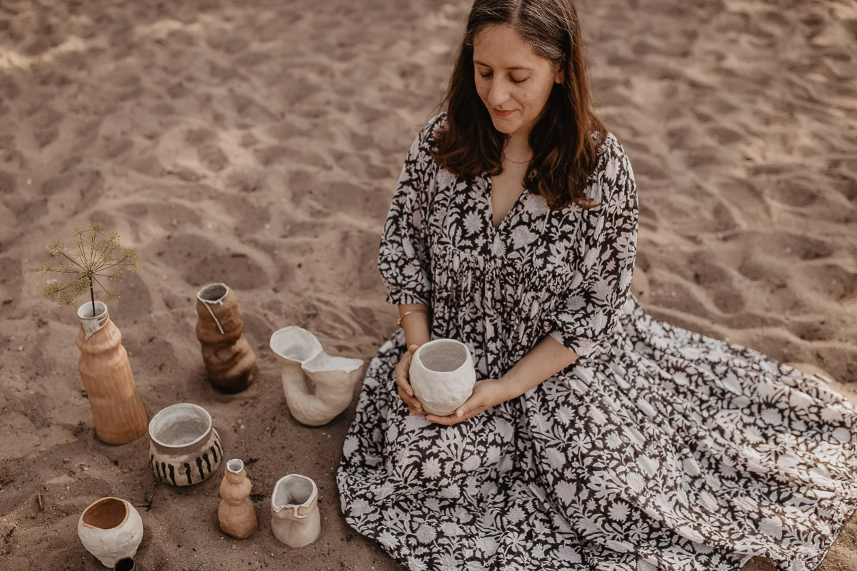 Elisabetta Lombardo & some of her vases