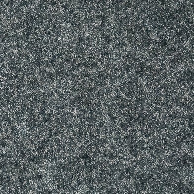 Grey recycled wool felt up close, fibre flecks still visible