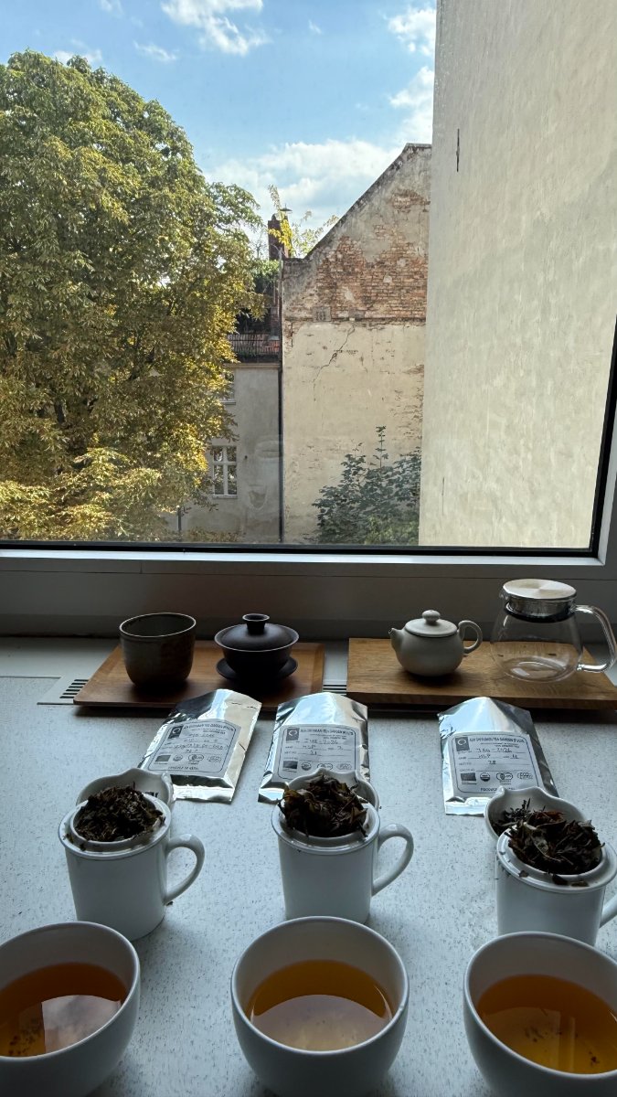 This is where I spend a lot of my time tasting teas, thinking, and planning our next collection.