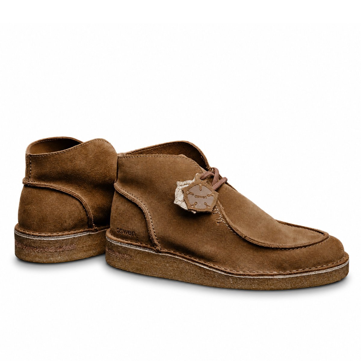 The Ewaldi, suede on a crepe sole.