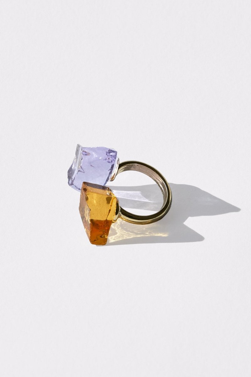 The shards come from the crucible at a glassworks in Empoli.