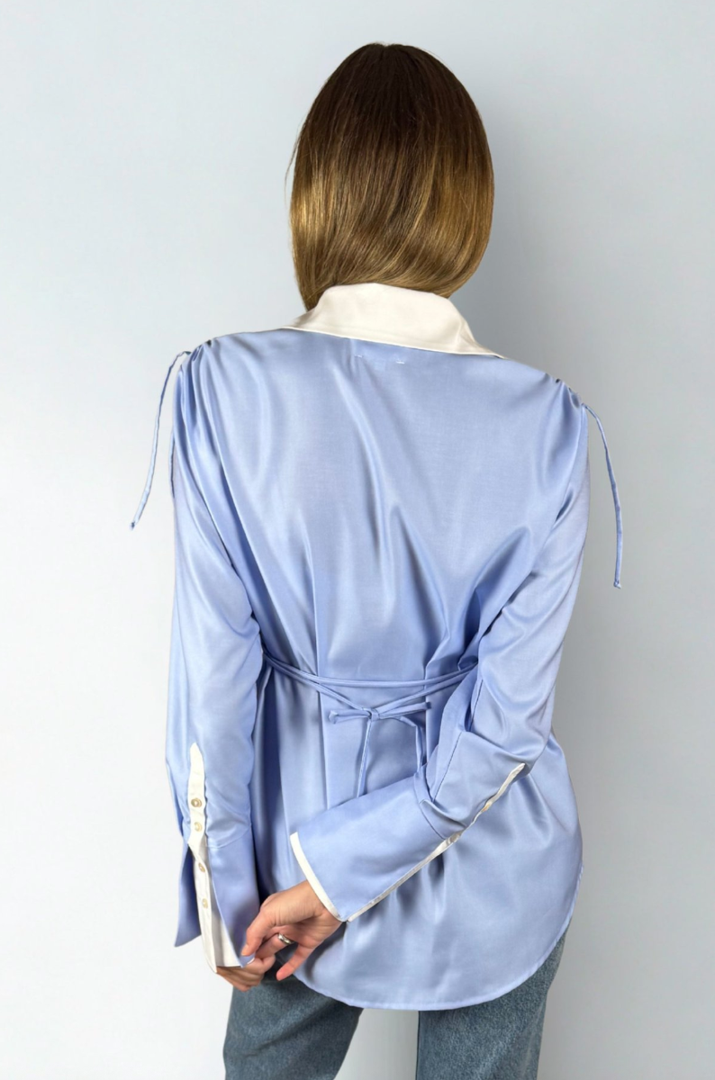 The Blue Shirt by Mia & Sole