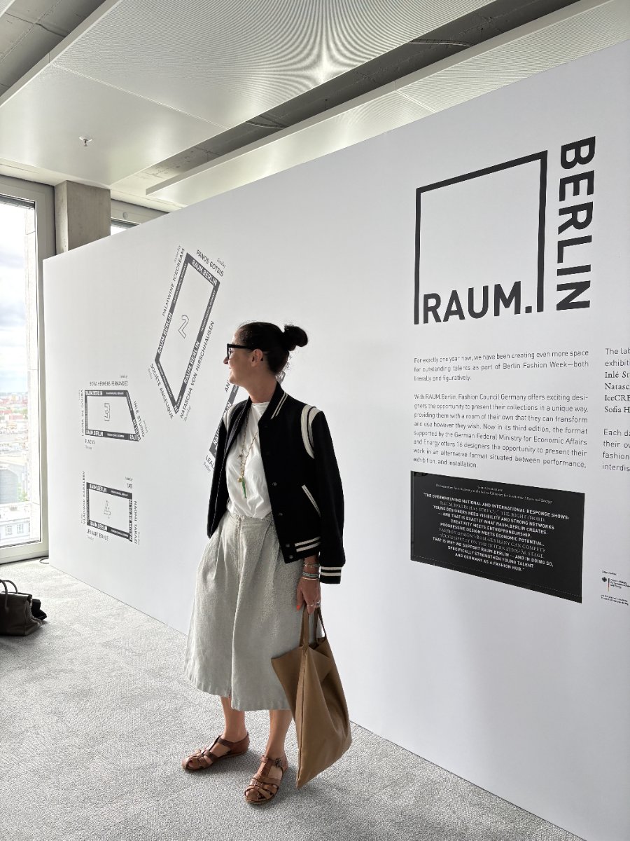 Mirjam (me) at my favourite BFW event, RAUM.Berlin, at the John Jahr Haus, Berlin