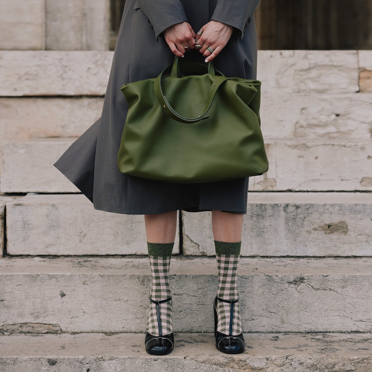 The IMAI tote, drawn by Anna Eham