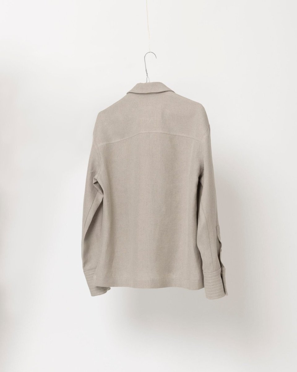 Leinenhemd Handweber, a linen shirt by intuism.crafts