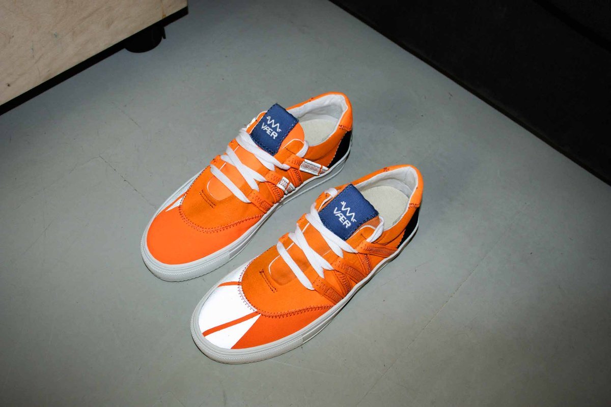 The orange Phoenix, made from STARK high-visibility workwear